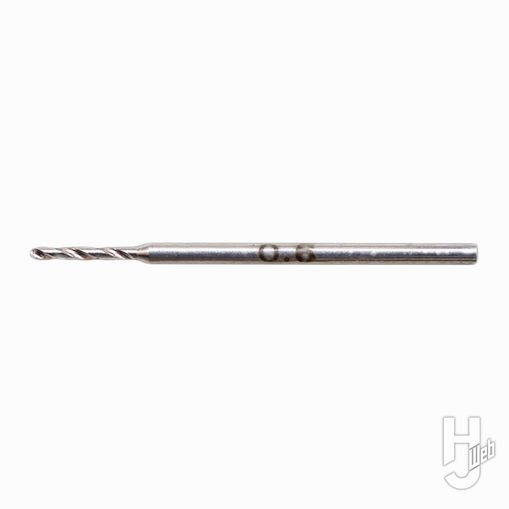 精密ドリル刃0.6mm （軸径1.0mm）