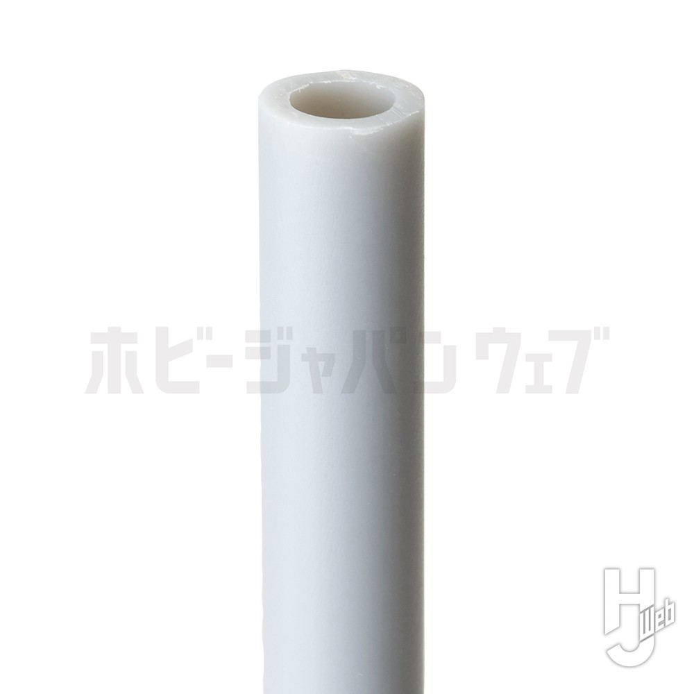 プラ＝パイプ【グレー】（外径7.5mm内径5.7mm）肉厚パイプ